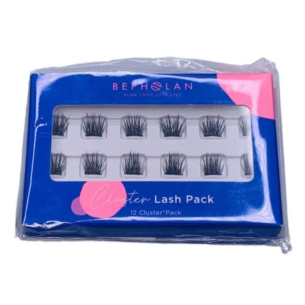 Bepholan Cluster Eye Lash 12 Pack 6mm Long Per Cluster